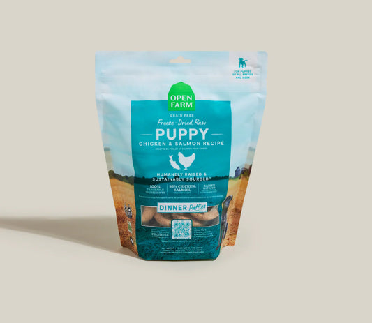 Open Farm Puppy Chicken & Salmon Patties