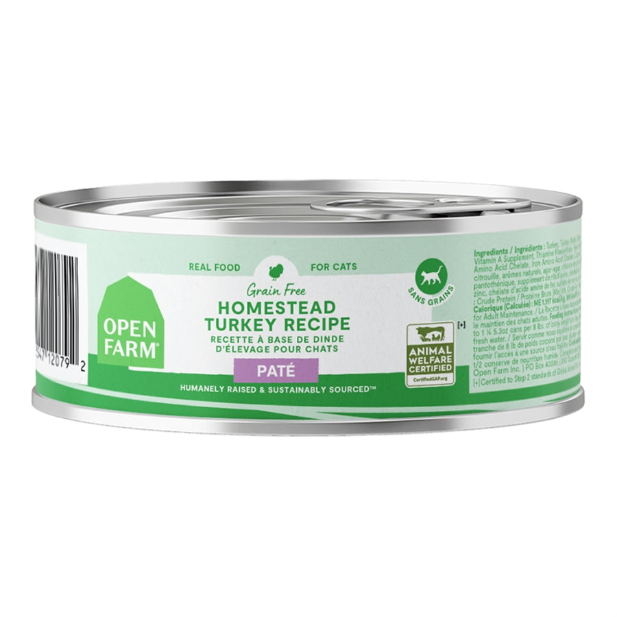 OPEN FARM Grain Free Homestead Turkey Canned Cat Food
