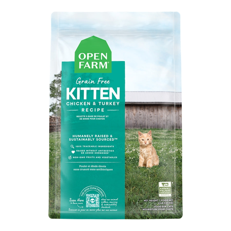 Open Farm Grain Free Dry Kitten Food