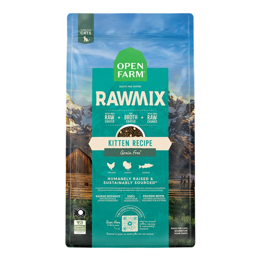 Open Farm RawMix Grain Free Dry Kitten Food