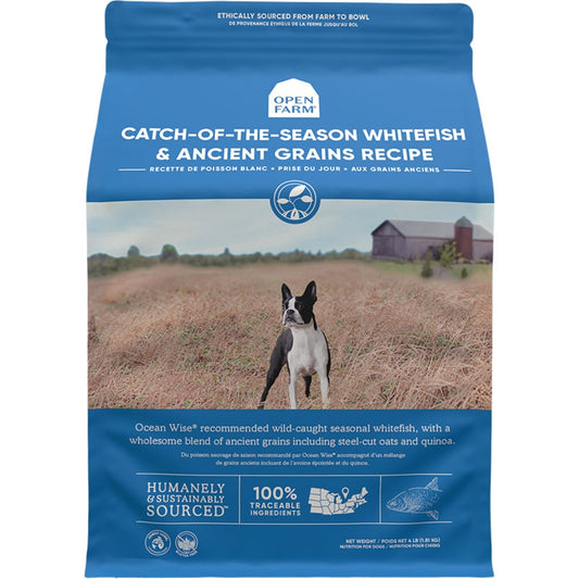 OPEN FARM Catch-Of-The-Season Whitefish and Ancient Grains Dry Dog Food