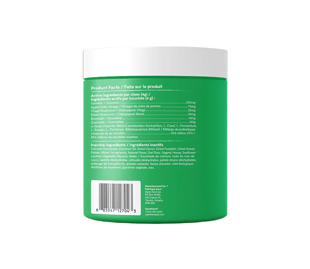 OPEN FARM Immune Dog Supplements