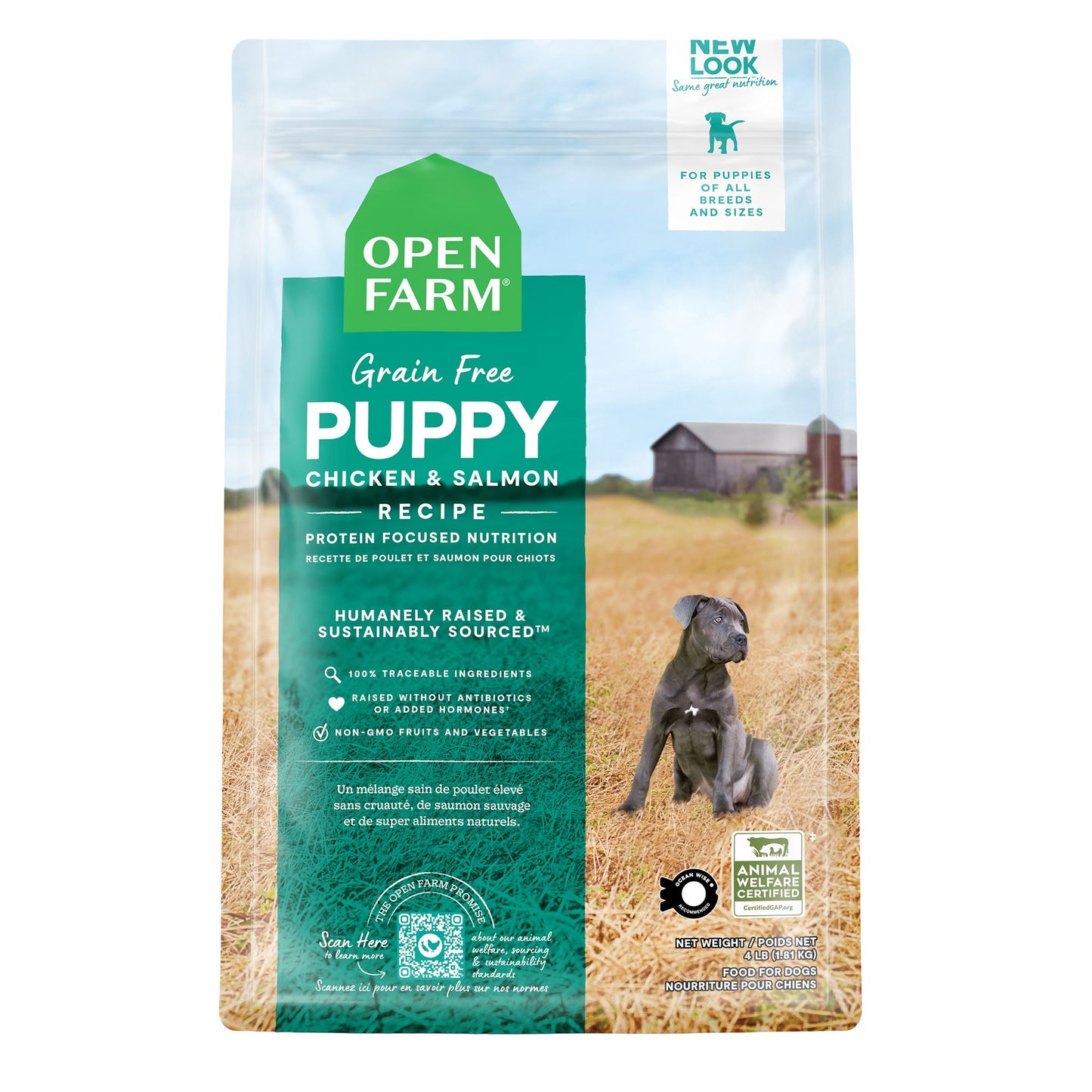 OPEN FARM Grain Free Puppy Recipe Dry Dog Food