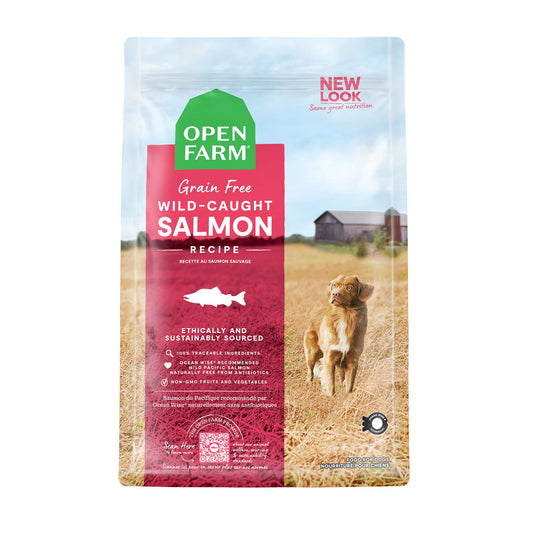 OPEN FARM Grain Free Wild-Caught Salmon Recipe Dry Dog Food