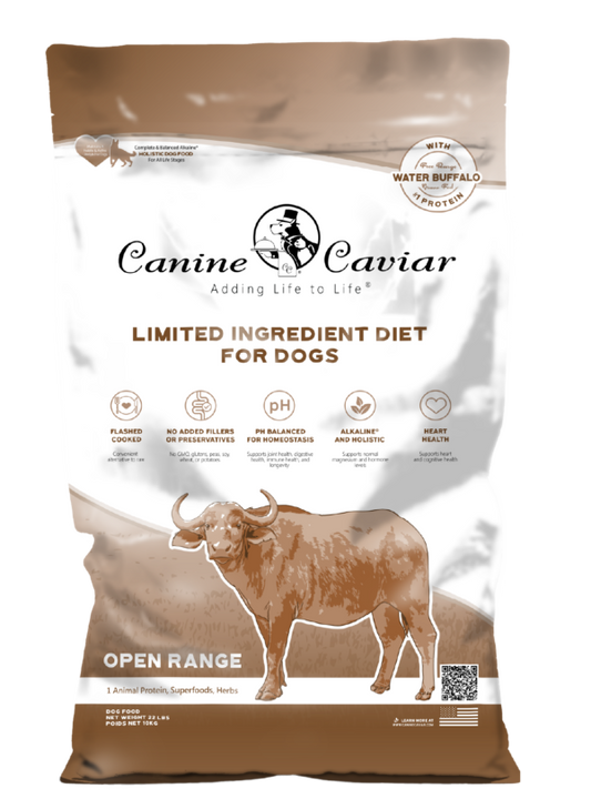 Canine Caviar Open Range Limited Ingredient Alkaline® Entrée All Life Stages
