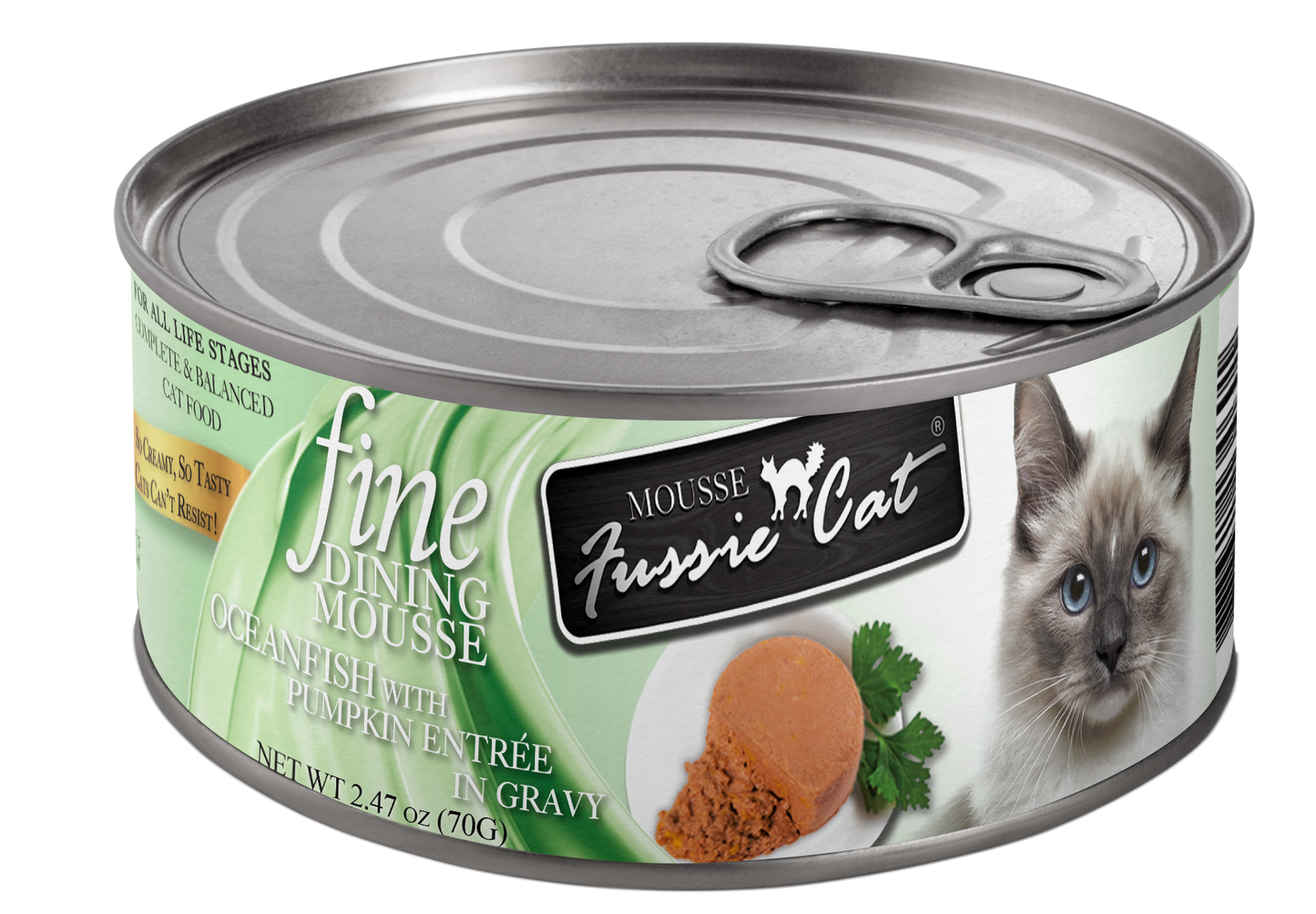 Fussie Cat Ocean Fish With Pumpkin Entree For Cats