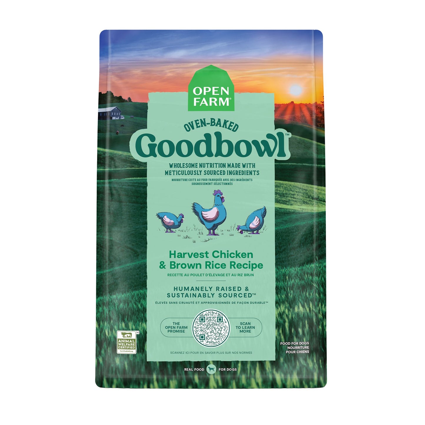 OPEN FARM GoodBowl Chicken & Brown Rice Dry Dog Food