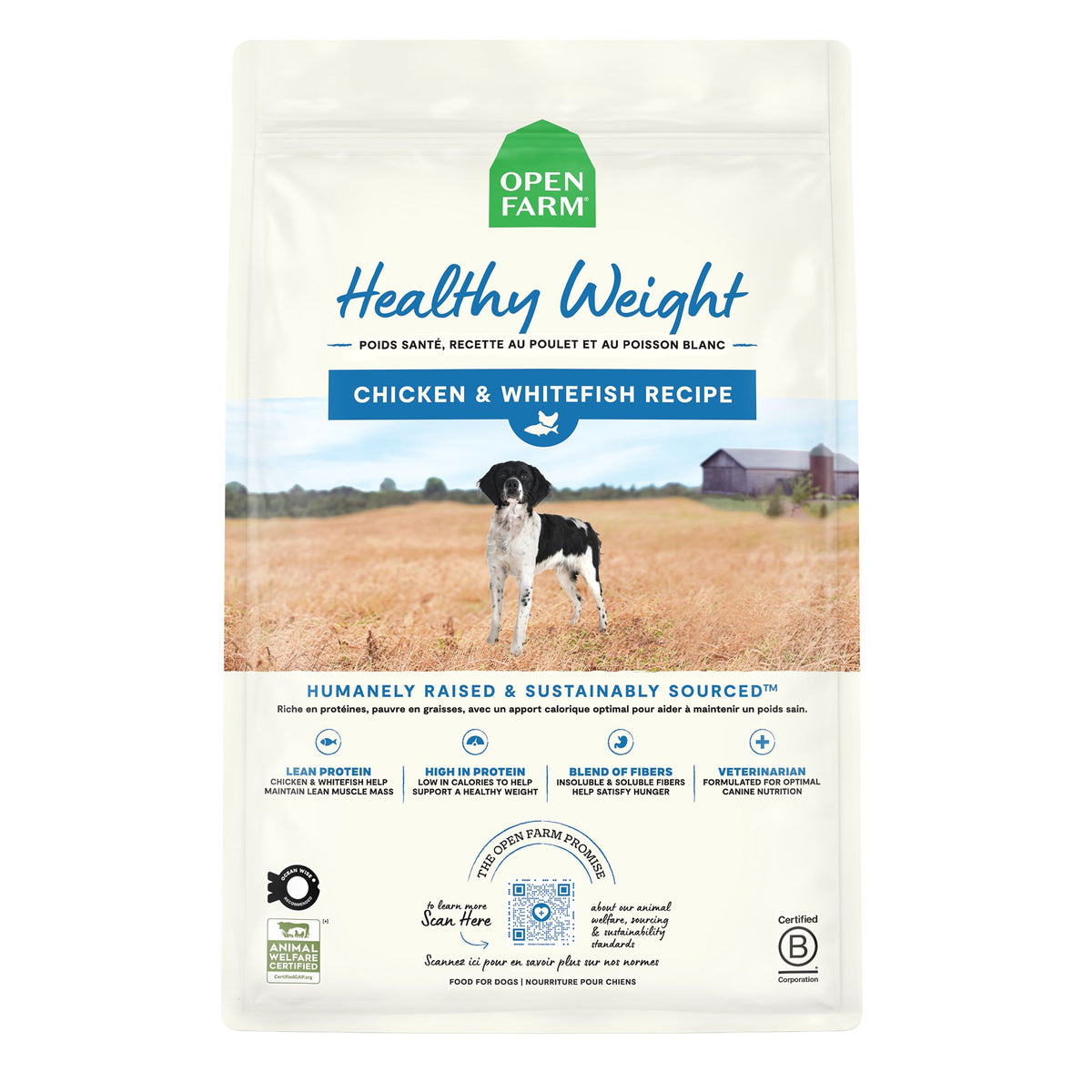 OPEN FARM Healthy Weight Chicken & Whitefish Dry Dog Food