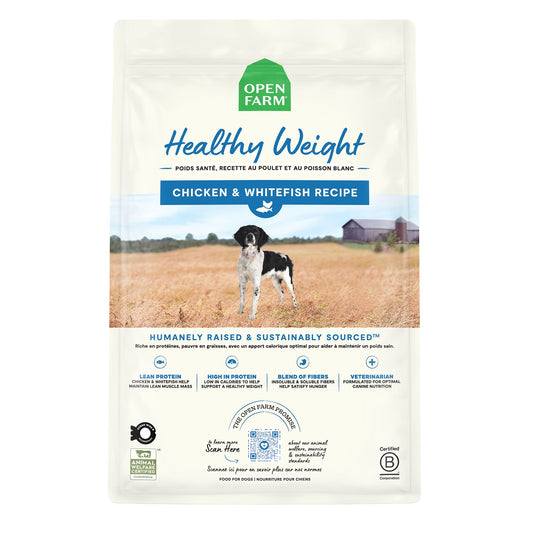 OPEN FARM Healthy Weight Chicken & Whitefish Dry Dog Food