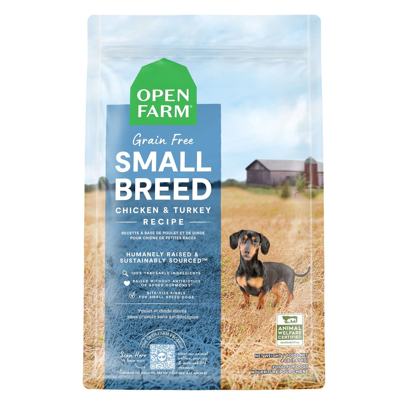 Open Farm Small Breed Grain Free Dry Dog Food