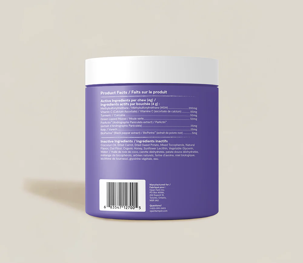 OPEN FARM Hip & Joint Dog Supplements