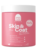 Open Farms Skin & Coat Dog Supplement