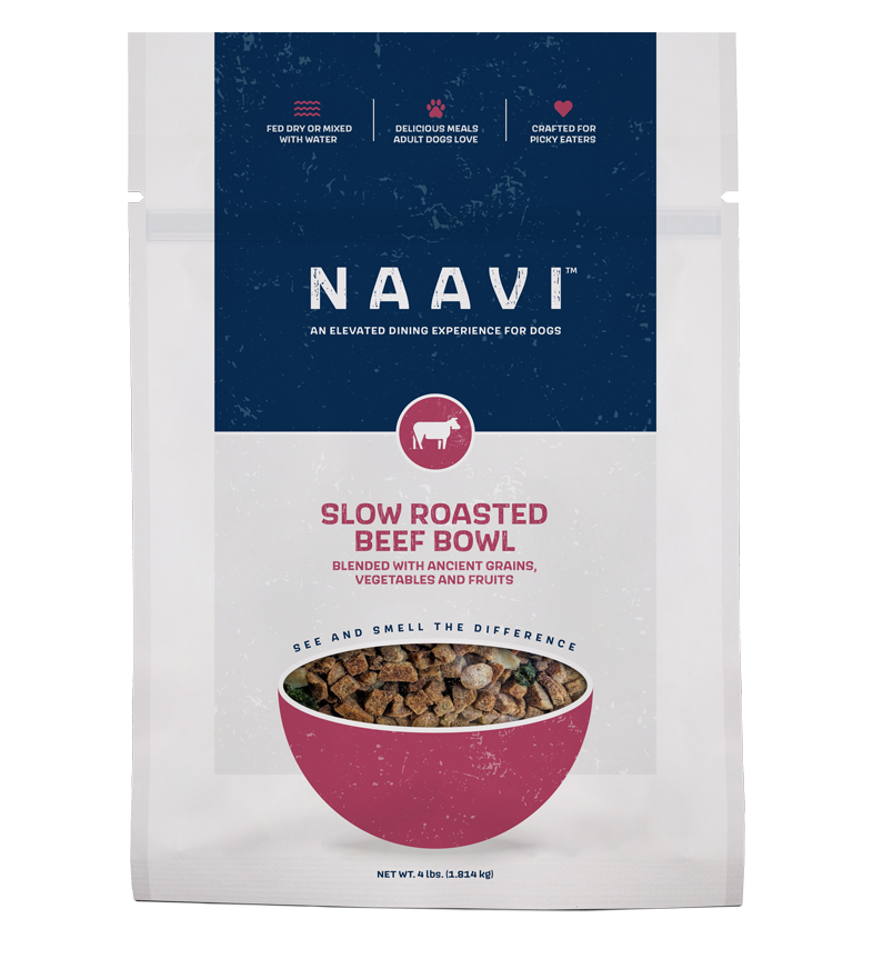 Naavi Slow Roasted Dog Food Bowl Bundle