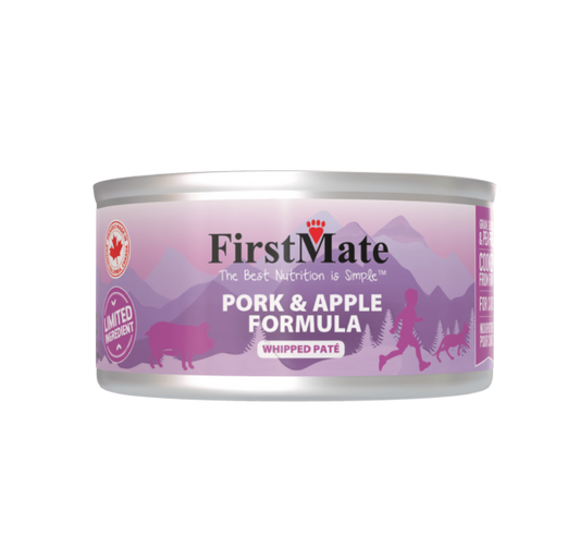 FirstMate Limited Ingredient Pork & Apple Canned Cat Food