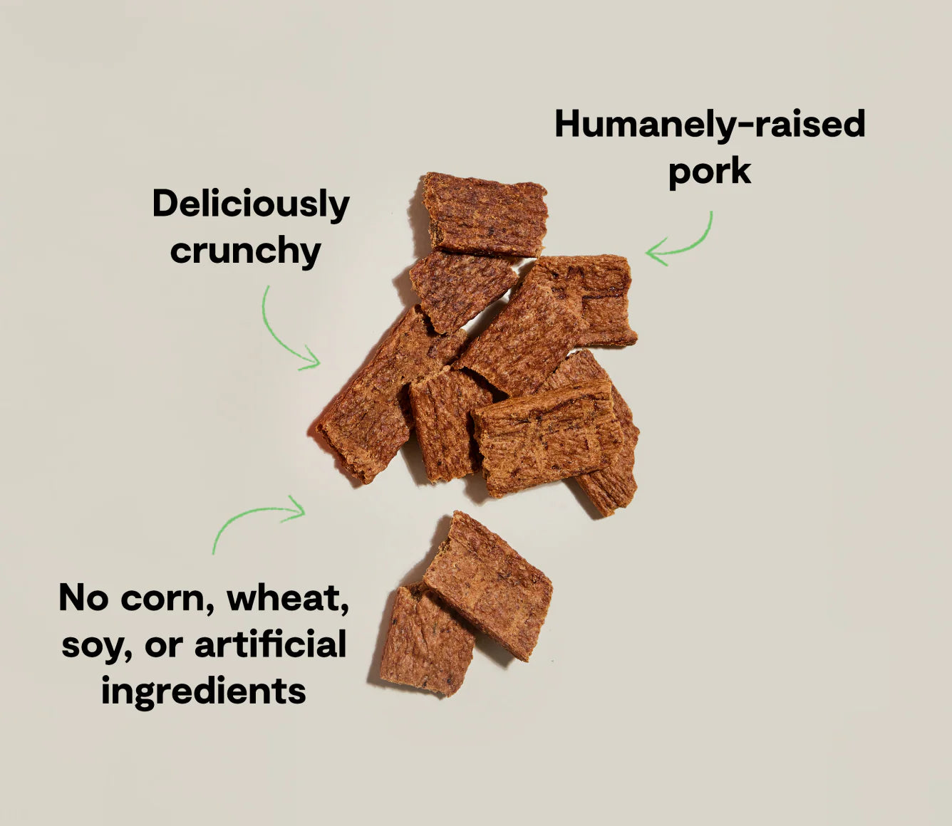 Open Farm Dehydrated Pork Dog Treat