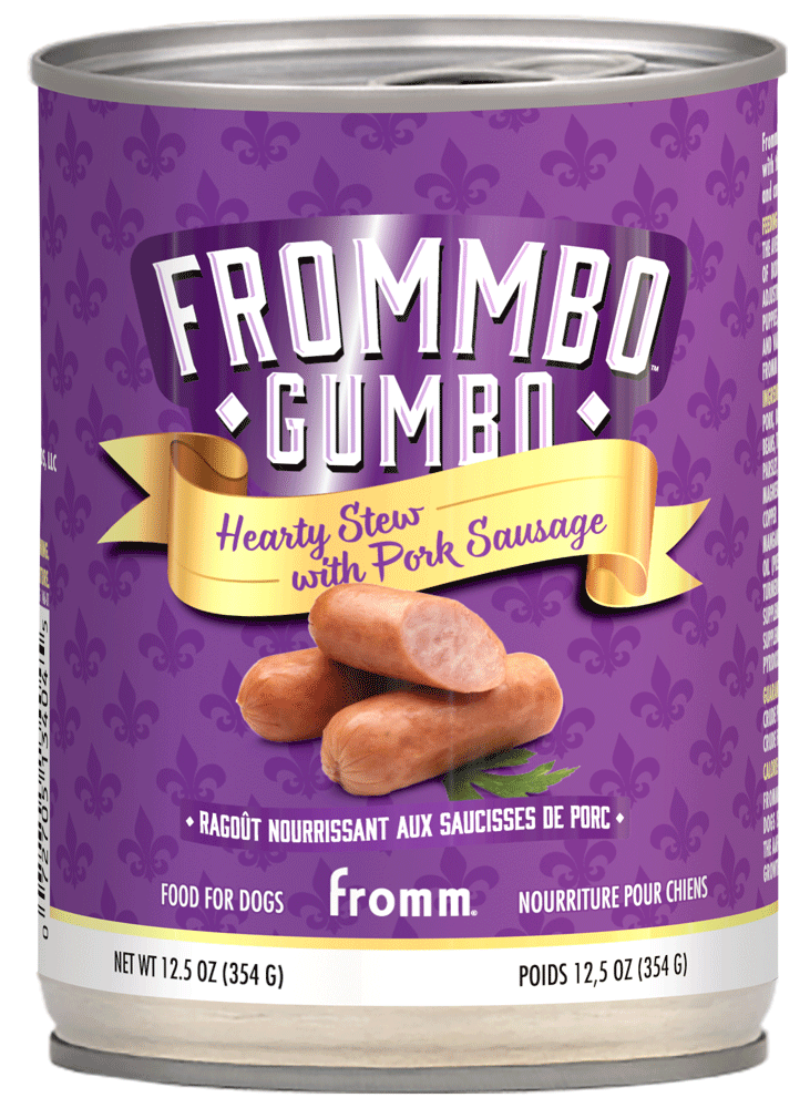 Fromm Pork Sausage Gumbo Wet Dog Food