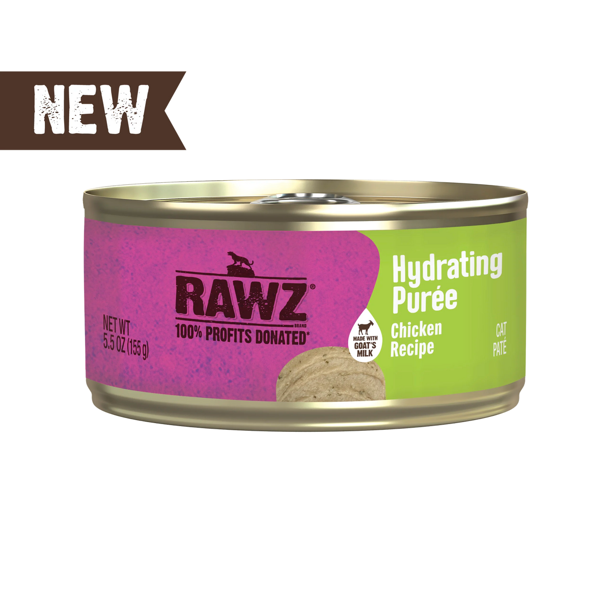 RAWZ Hydrating Puree Chicken Recipe Canned Cat Food
