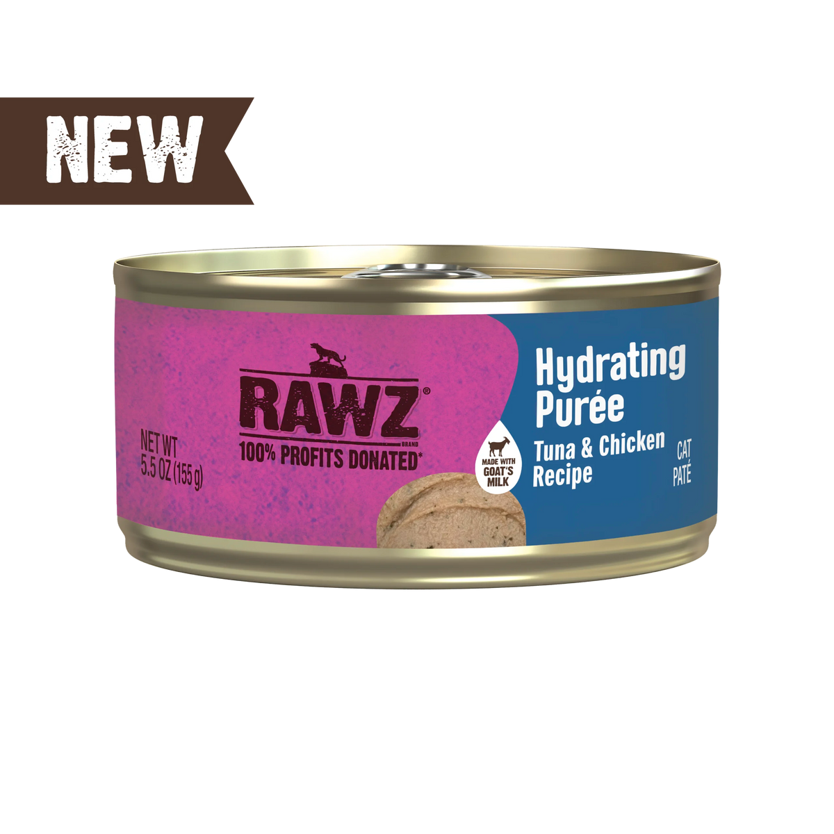 RAWZ Hydrating Puree Tuna & Chicken Recipe Canned Cat Food