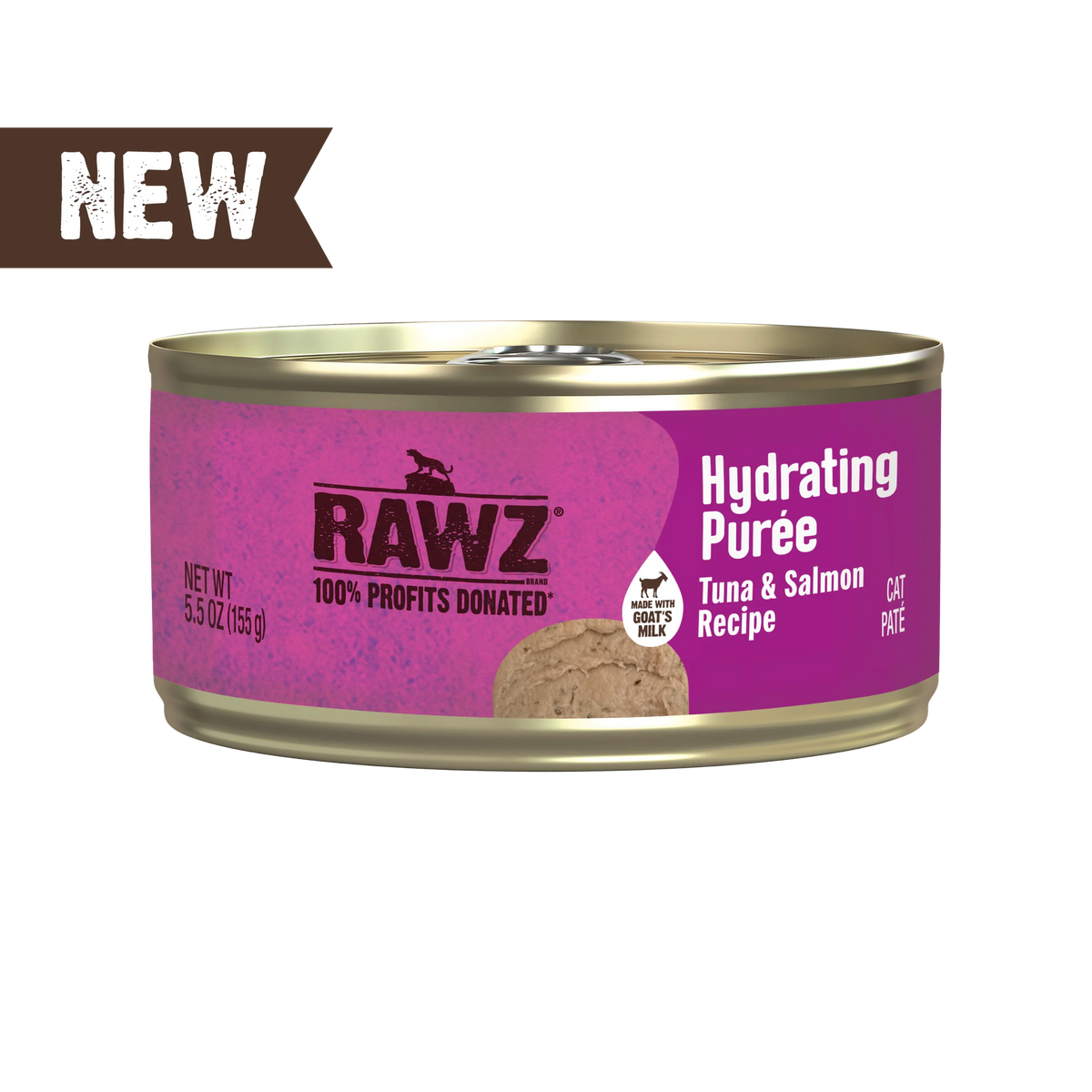 RAWZ Hydrating Puree Tuna & Salmon Recipe Canned Cat Food