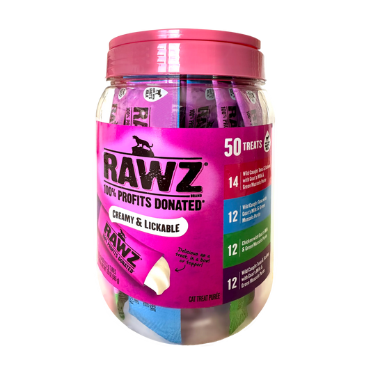 RAWZ Lickable Topper or Treat Assortment for Cats