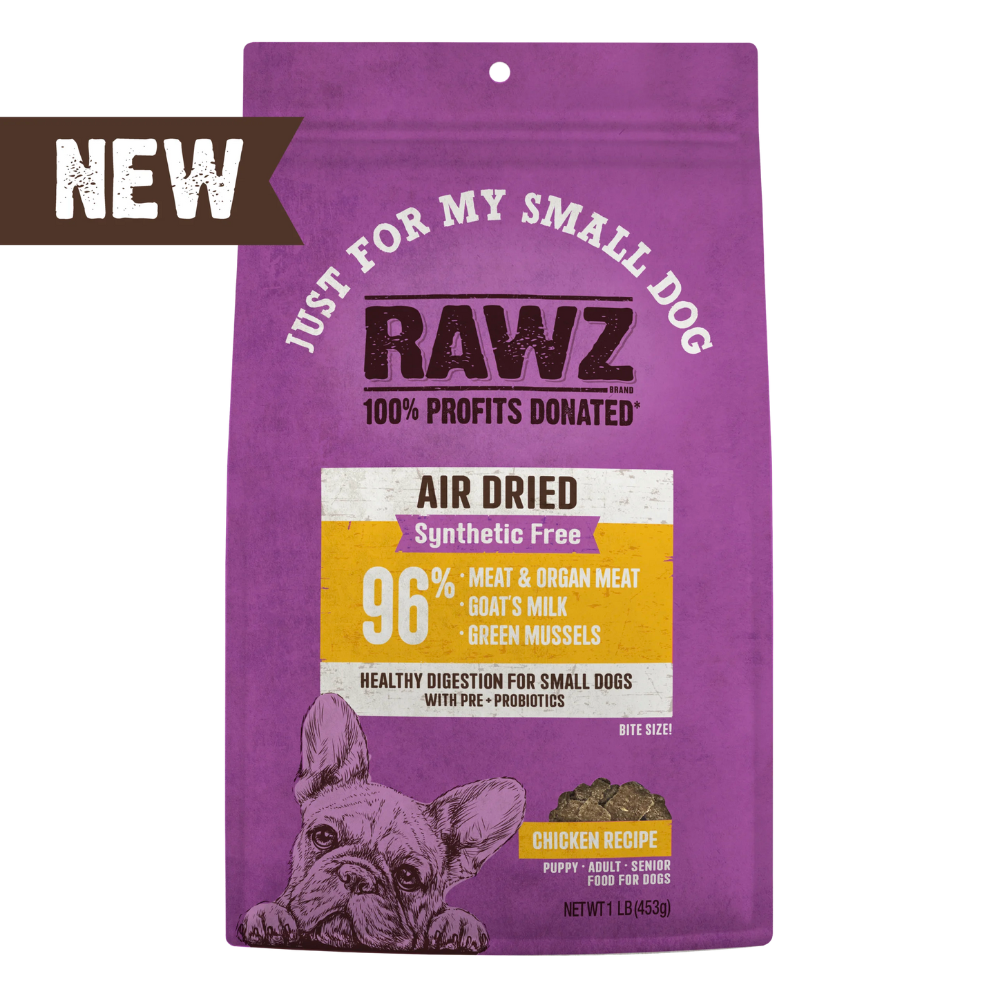 RAWZ Air Dried "Just for My Small Dog" Chicken Recipe