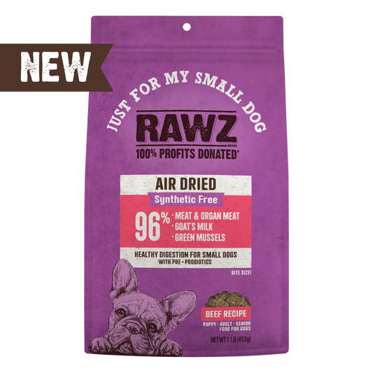 RAWZ Air Dried "Just for My Small Dog" Beef Recipe