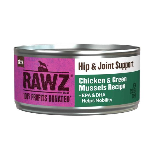 RAWZ Hip & Joint Support Chicken & Green Mussels Canned Cat Food