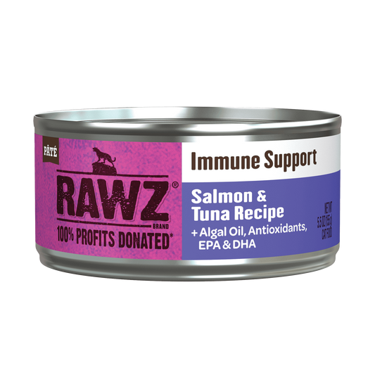 RAWZ Immune Support Salmon & Tuna Canned Cat Food