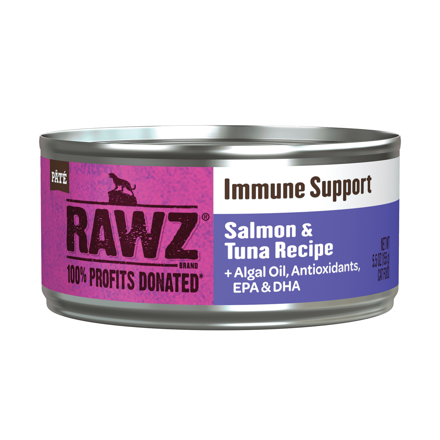 RAWZ Immune Support Salmon & Tuna Canned Cat Food