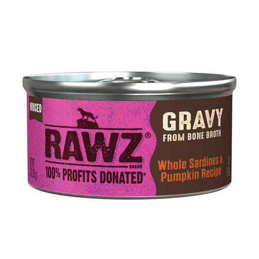 RAWZ Gravy Whole Sardines & Pumpkin Canned Cat Food