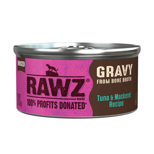 RAWZ Gravy Tuna & Mackerel Canned Cat Food