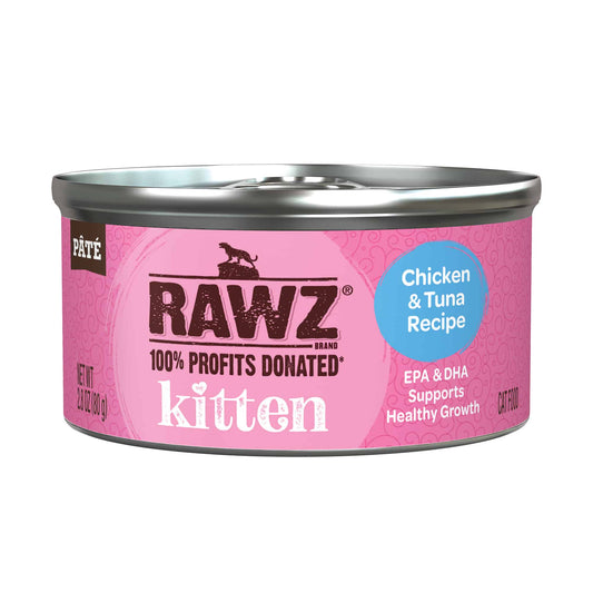 RAWZ Chicken & Tuna Canned Kitten Food