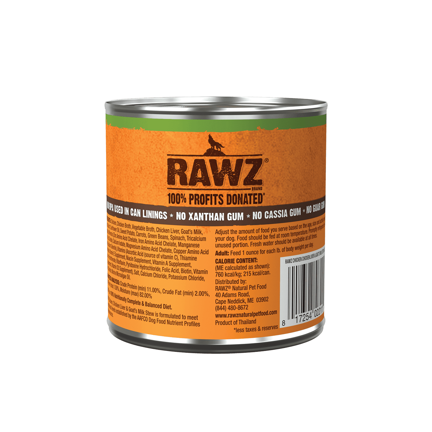 RAWZ Chicken, Chicken Liver & Goat’s Milk Stew for Dogs