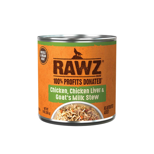 RAWZ Chicken, Chicken Liver & Goat’s Milk Stew for Dogs