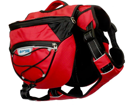 Baydog Saranac Red Backpack
