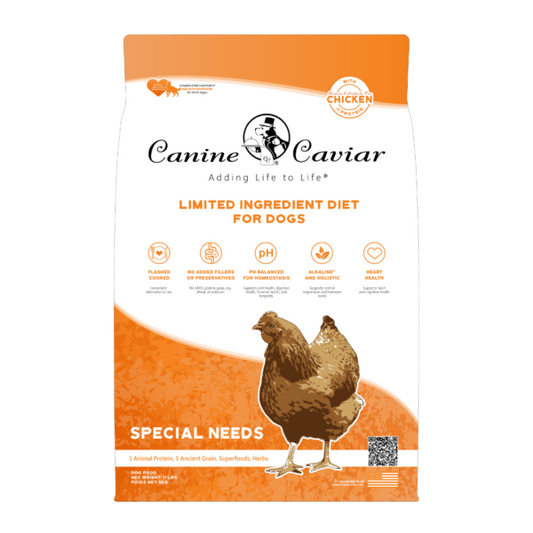Canine Caviar Special Needs Chicken Limited Ingredient Alkaline® Entrée