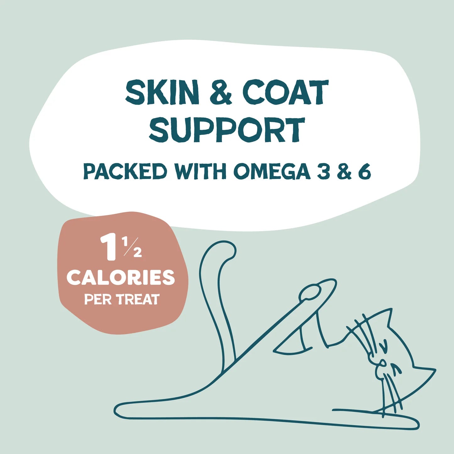 Shameless Pets Yam Good Salmon Crunchy Cat Treats