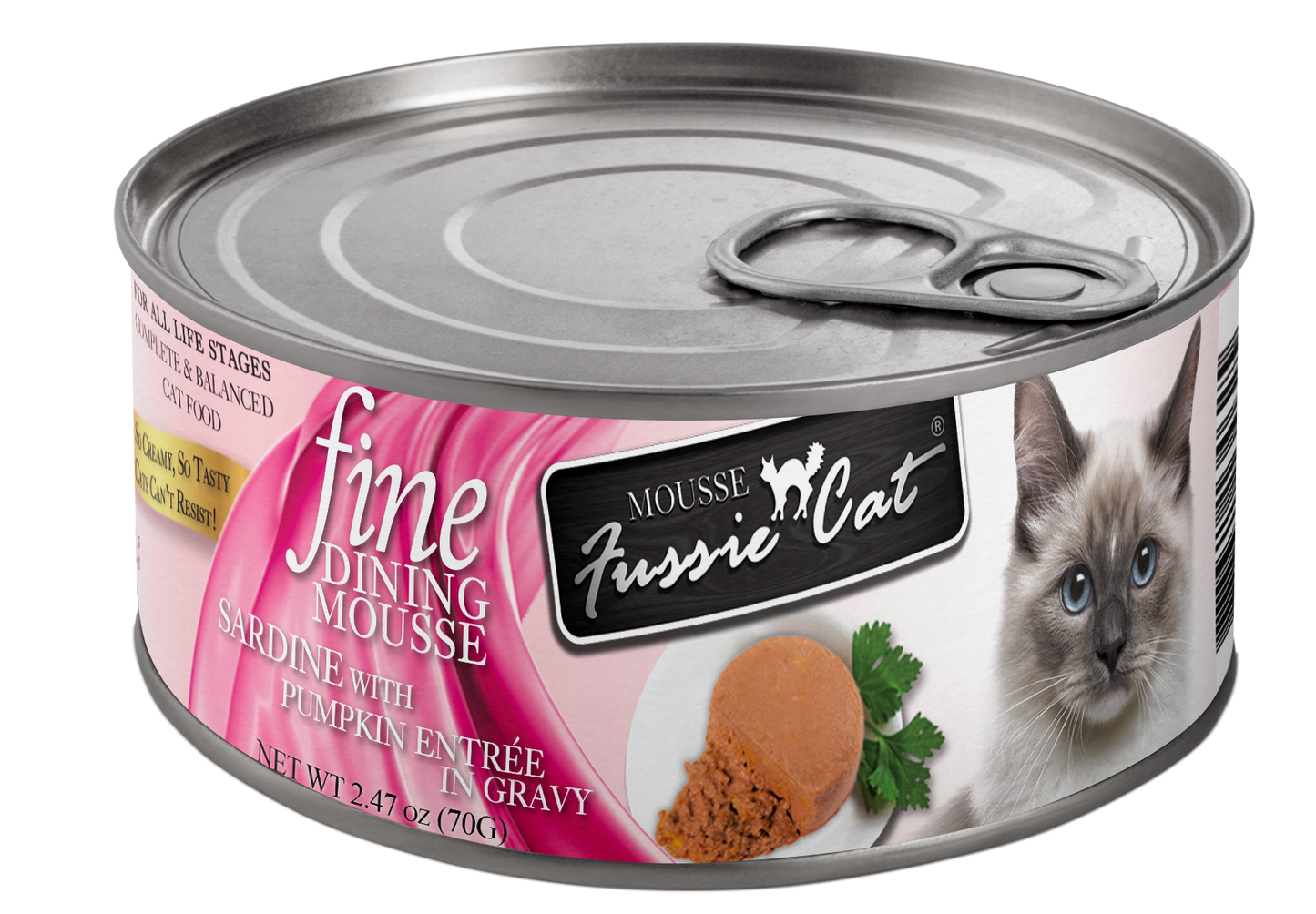 Fussie Cat Sardine With Pumpkin Entree For Cats
