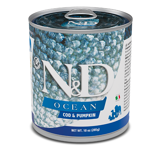 Farmina Natural & Delicious Ocean Cod and Pumpkin Adult Canned Dog Food