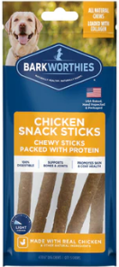 Barkworthies 6 Inch Chicken Snacksticks For Dogs