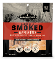 Barkworthies Smoked Sampler For Medium/Large Dogs