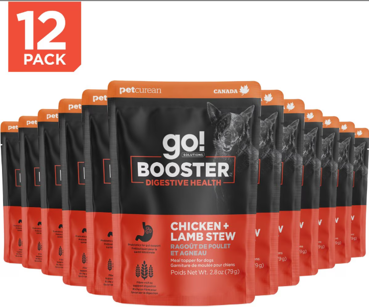Go! Solutions Booster Digestive Health Chicken + Lamb Stew Wet Dog Food