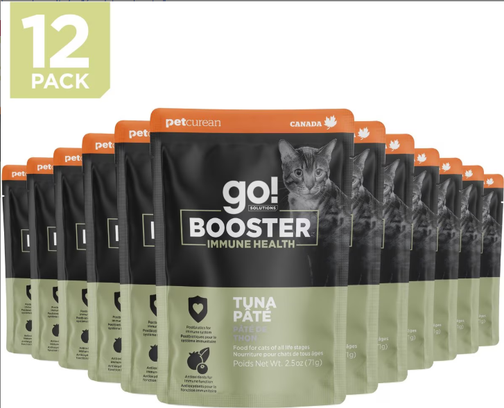 Go! Solutions Booster Immune Health Tuna Pate Wet Cat Food