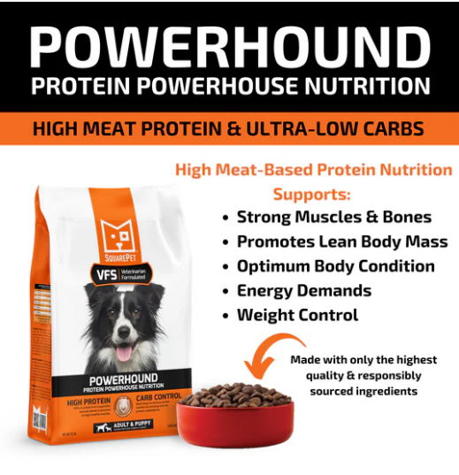 VFS® POWERHOUND™ Turkey & Chicken Dry Dog Food