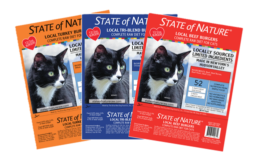 State of Nature Frozen Raw 30 lb. Variety Packs for Cats