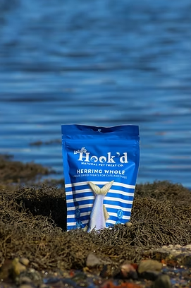 Totally Hook'd Freeze-Dried Herring Cat & Dog Treats