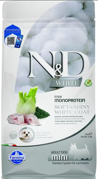 Farmina Natural & Delicious White Dry Adult Mini Dog Food