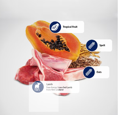 Farmina Natural & Delicious Tropical Selection Lamb Medium & Maxi Dry Puppy Food