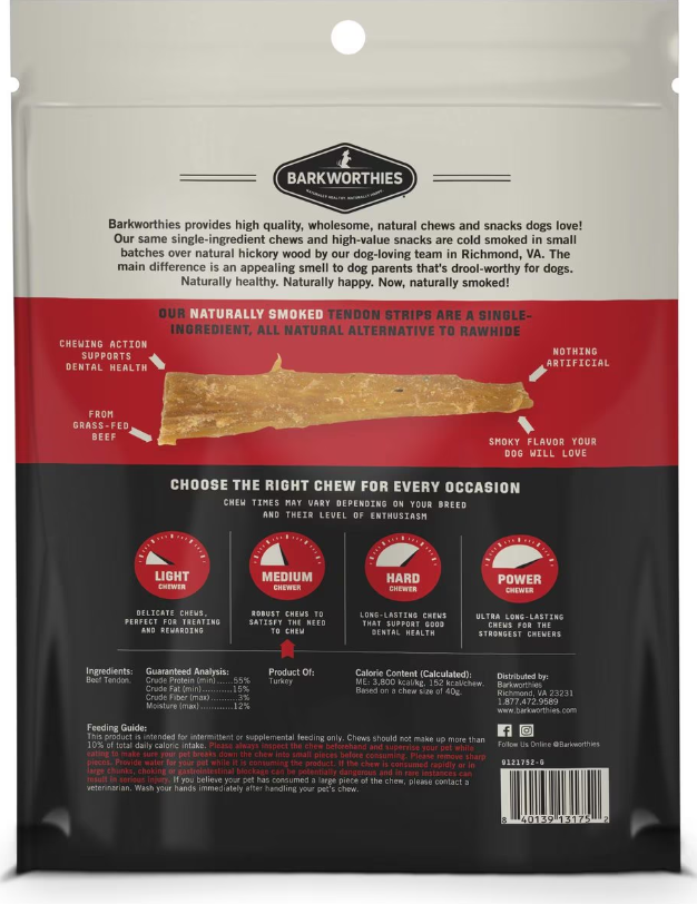 Barkworthies Smoked Scapula 2 Pack For Dogs