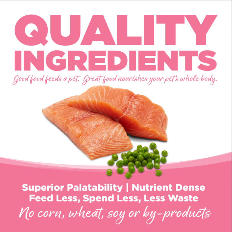 PureVita Grain Free Salmon and Peas Dry Cat Food